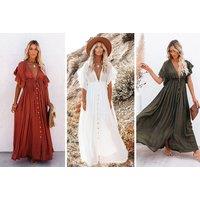 Women'S Boho Maxi Dress - 7 Colours