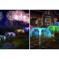 Outdoor Solar Jellyfish Garden Lights - 2 Or 4!