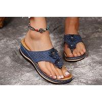 Women'S Flower Thong Sandals - 4 Colours