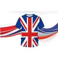 King'S Coronation Union Jack T-Shirt - S To 4Xl Sizes