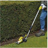 Cordless Power Trimming Shears with Telescopic Handle - Lightweight, Rechargeable, Multi-Blade Garden Tool