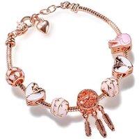 Exquisite Rose Gold Dreamcatcher Bracelet