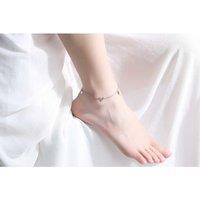 Glamorous Silver Butterfly Charms Anklet & Bracelet