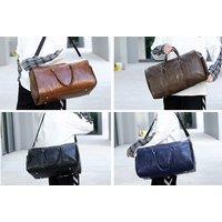 Unisex Faux-Leather Weekend Bag - 4 Colours