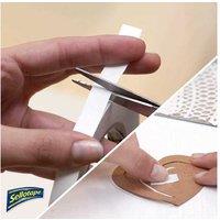 Ultra-Strong Double-Sided Tape for Kitchen & Bathroom - 33m, Tearable by Hand, Invisible Finish