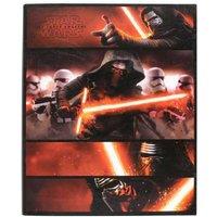 Star Wars Kylo Ren A4 Ringbinder Notebook - Official Licensed Stationery, Durable Metal Rings, Large Size