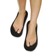 Unisex Black Beach & Poolside Sticky Soles - Ultimate Tanning Comfort