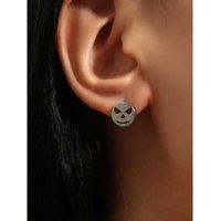 Stainless Steel Halloween Stud Earrings