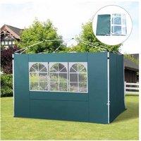 Outsunny 3M Gazebo Side Panel W/ Window