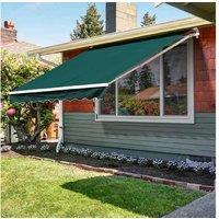 Outsunny Manual Retractable Awning