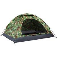 2-Person Camouflage Camping Tent - Ideal for Outdoor Adventures
