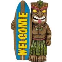 Tiki Tiki Welcome Garden Ornament - Outdoor Decor Sculpture