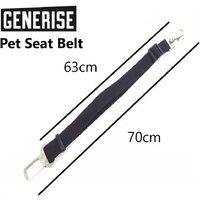 Pet Seat Belts - Black, Red Or Blue