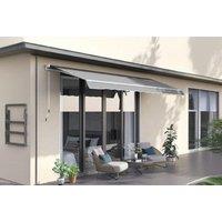 Outsunny Aluminium Frame Window Awning with Hand Crank