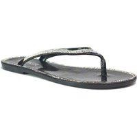 Black Women's Slim Summer Flip-Flops - Lightweight, Durable Beach Sandals