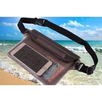 Waterproof Phone Waist Bag - 2 Sets & 7 Colours! - Grey