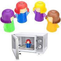 Angry Mama Microwave Steam Cleaner - Fast, Eco-Friendly Kitchen Gadget, 10cm