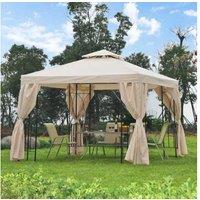 Outsunny 3X3 M Gazebo W/Side Panel