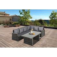 Outsunny 3Pc Dining Set Rattan Furniture