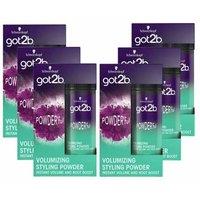 Schwarzkopf Got2B Powder'Ful Volumising Styling Powder For All Hair Types - Instant Root Lift, Weightless Hold, Colour Safe, 10G