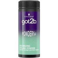 Schwarzkopf Got2B Powder'Ful Volumising Styling Powder - Instant Root Lift For All Hair Types, 10G