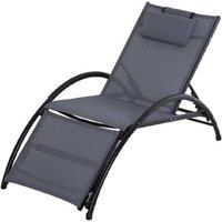 Outsunny Adjustable Sun Lounger