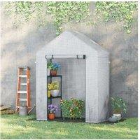 Outsunny Greenhouse Portable W/ Shelf