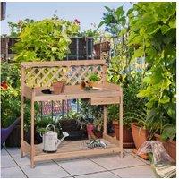 Outsunny Outdoor Garden Potting Table