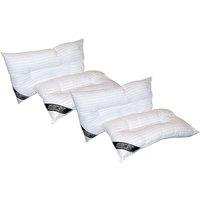 Hotel Striped Anti-Snore Pillow - 1, 2, Or 4 Pack!