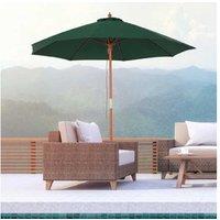 Outsunny Wooden Parasol Patio Umbrella