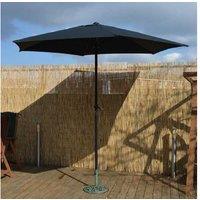 2.7M Black Wind Up Parasol Crank Handle