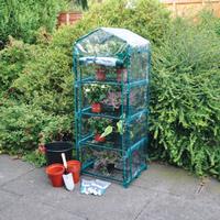 Greenhouse 130Cm 4 Tier Plant Protection