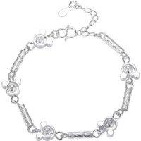 Enchanting Mickey Bracelet With Sparkling Cubic Zirconia