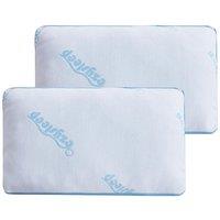 Cooling Memory Foam Actric Airflow Pillows Set