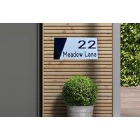 Personalised Monochrome House Sign