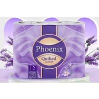 3-Ply Lavender Quilted Toilet Rolls - 12, 36, 60 Or 120 Pack!