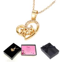 Mum Heart Necklace With Message Box - Silver