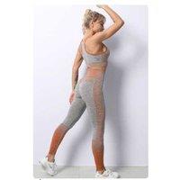 Orange Activewear Set - Legging & Bra