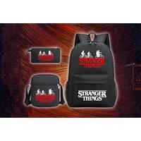 Stranger Things Inspired 3Pc Backpack Set - 9 Styles