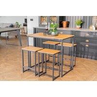 Modern Bar Table And 4 Chairs