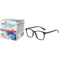 Blue Light Blocking Glasses & Lens Wipes