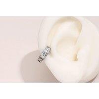 Dazzling Stainless Steel Crystal Stud Earrings