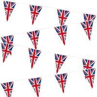 Union Jack Bunting 12Ft 10 Flags