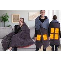 2-In-1 Usb Fast Heating Gilet & Blanket