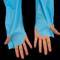 5-Piece Long Sleeve Disposable Gown Set - Hygienic Protection