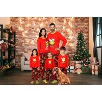 The Grinch Inspired Matching Family Christmas Pyjamas - Black