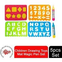 Doodle Drawing Toys Mat Magic Pen Set