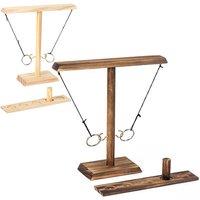 Tabletop Hook & Ring Toss Battle Game - 3 Sizes & 2 Colours!
