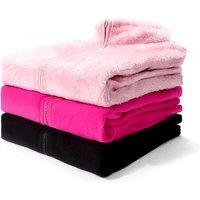 Women'S Fleece Jacket - Black, Pink, Green & Purple