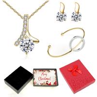 Necklace, Bangle & Earrings-Xmas Box